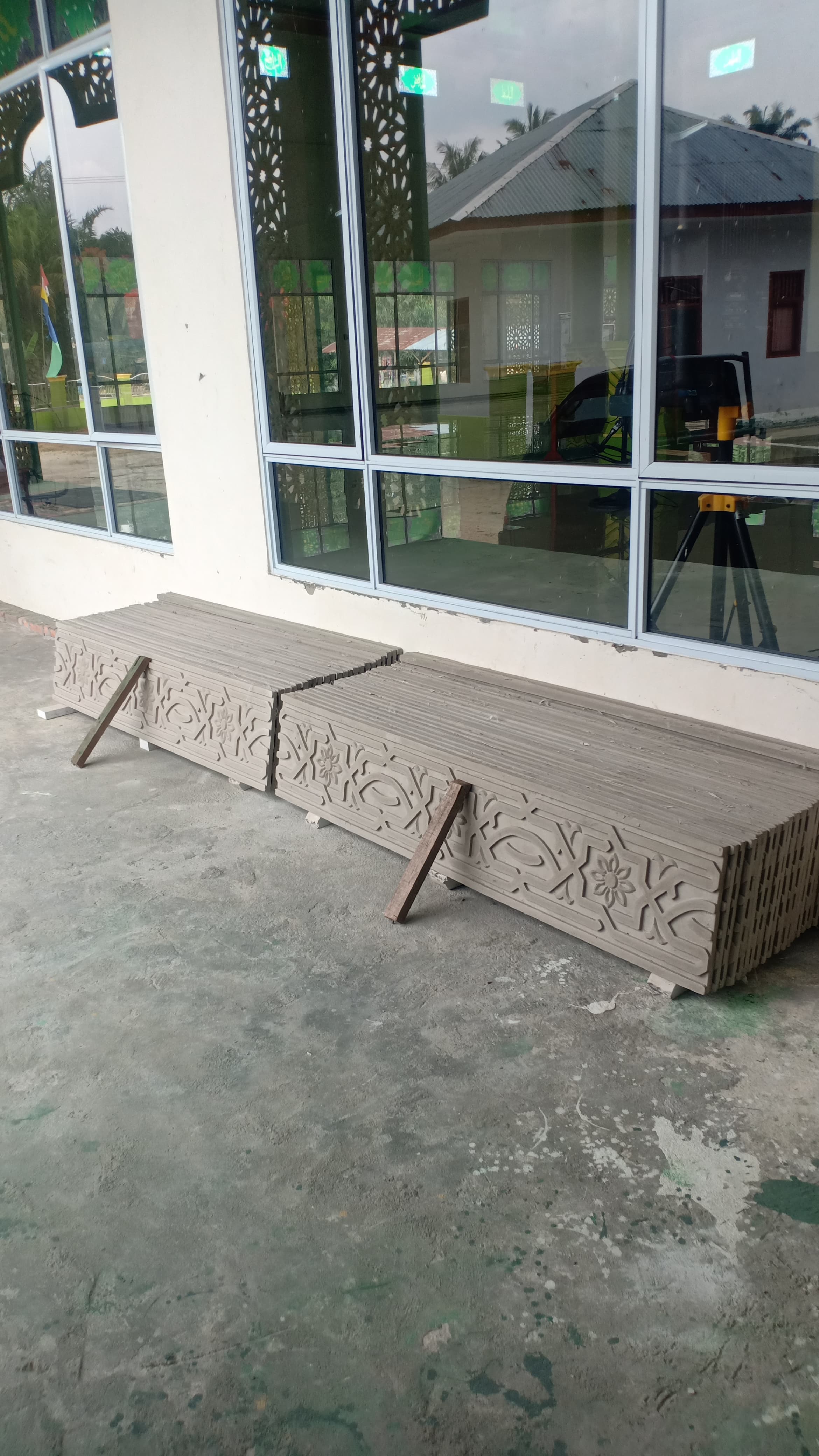 GRC Motif Tiang Pagar